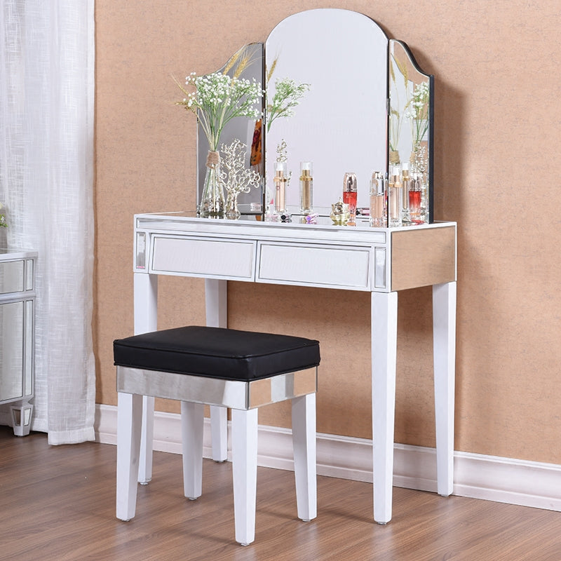 Tavolo da toeletta vanity contemporanei tavolo in legno massiccio scrivania