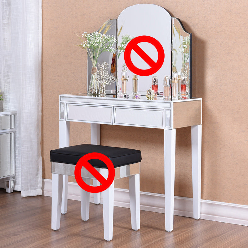 Tavolo da toeletta vanity contemporanei tavolo in legno massiccio scrivania