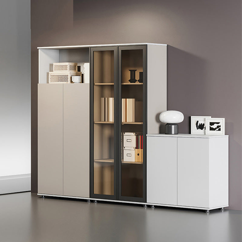 Gabinete de archivo moderno Madera de almacenamiento ajustable Gabinete para la oficina