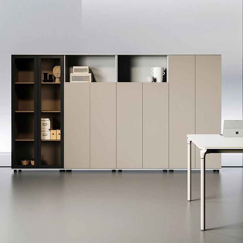 Gabinete de archivo moderno Madera de almacenamiento ajustable Gabinete para la oficina