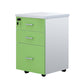 Contemporary File Cabinets Solid Wood Frame Key Lock File Pedestal Green Clearhalo 'Filing Cabinets' 'filling_cabinets' 'furn' 'furn_filling_cabinets' 'Furniture' 'Office Furniture' 6436050