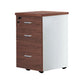 Contemporary File Cabinets Solid Wood Frame Key Lock File Pedestal Walnut Clearhalo 'Filing Cabinets' 'filling_cabinets' 'furn' 'furn_filling_cabinets' 'Furniture' 'Office Furniture' 6436056