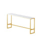 Juego de mesa de bar Glam de 1/2/3 piezas, mesa de bar rectangular con taburetes altos de metal