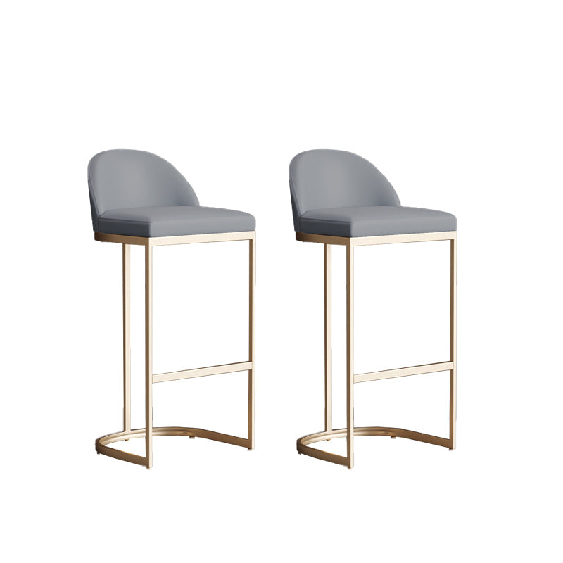 Juego de mesa de bar Glam Style de 1/2/5 piezas, mesa de bar rectangular con taburetes altos de metal