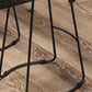 Modern 1/4/5 Pieces Bar Table Set Rectangle Wood Counter Table with High Stools for Cafe Clearhalo 'Bar Furniture' 'furn' 'furn_home_bar_bar_sets' 'Furniture' 'Home Bars & Bar Sets' 'home_bar_bar_sets' 'Kitchen & Dining Furniture' 6436270
