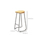 Modern 1/4/5 Pieces Bar Table Set Rectangle Wood Counter Table with High Stools for Cafe Clearhalo 'Bar Furniture' 'furn' 'furn_home_bar_bar_sets' 'Furniture' 'Home Bars & Bar Sets' 'home_bar_bar_sets' 'Kitchen & Dining Furniture' 6436284