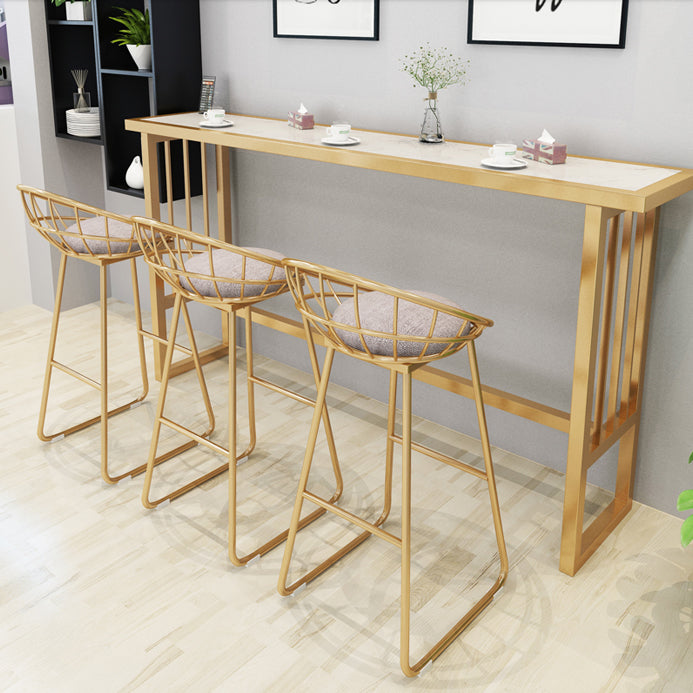 1/2/4 Pieces Bar Stool and Table Set Rectangular Pub Dining Set 4 Pieces: Table, 3 Stools Clearhalo 'Bar Furniture' 'furn' 'furn_home_bar_bar_sets' 'Furniture' 'Home Bars & Bar Sets' 'home_bar_bar_sets' 'Kitchen & Dining Furniture' 6436285