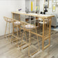 1/2/4 Pieces Bar Stool and Table Set Rectangular Pub Dining Set Clearhalo 'Bar Furniture' 'furn' 'furn_home_bar_bar_sets' 'Furniture' 'Home Bars & Bar Sets' 'home_bar_bar_sets' 'Kitchen & Dining Furniture' 6436288
