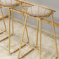 1/2/4 Pieces Bar Stool and Table Set Rectangular Pub Dining Set Clearhalo 'Bar Furniture' 'furn' 'furn_home_bar_bar_sets' 'Furniture' 'Home Bars & Bar Sets' 'home_bar_bar_sets' 'Kitchen & Dining Furniture' 6436289