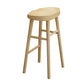 Juego de mesa de bar contemporánea de 1/2/5/9 piezas, mesa de bar rectangular de madera con taburetes altos