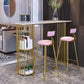 1/2/3-delige pub-eetset, moderne tafel en kruk voor bar