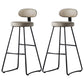 Modern Stone Bar Table Set 1/2/3 Pieces Rectangle Pub Dining Set Beige 30"H Stools (Set of 2) Clearhalo 'Bar Furniture' 'furn' 'furn_home_bar_bar_sets' 'Furniture' 'Home Bars & Bar Sets' 'home_bar_bar_sets' 'Kitchen & Dining Furniture' 6436394