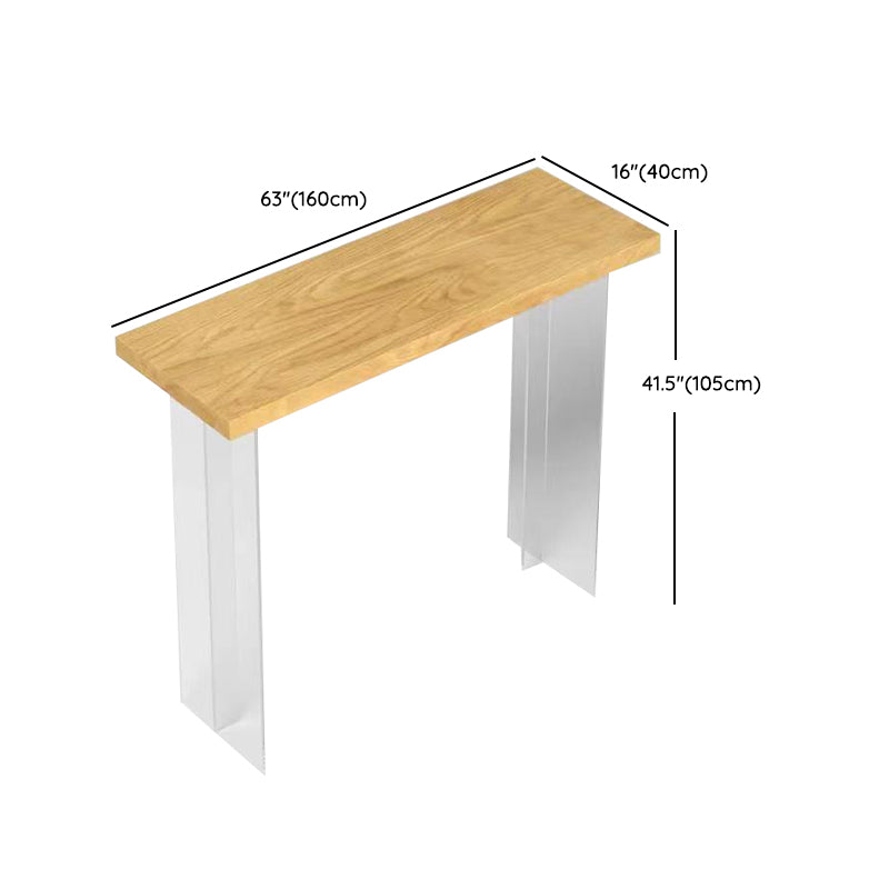 Modernes Bartisch-Set, 1/2/3-teilig, rechteckiges Pub-Ess-Set aus massivem Holz