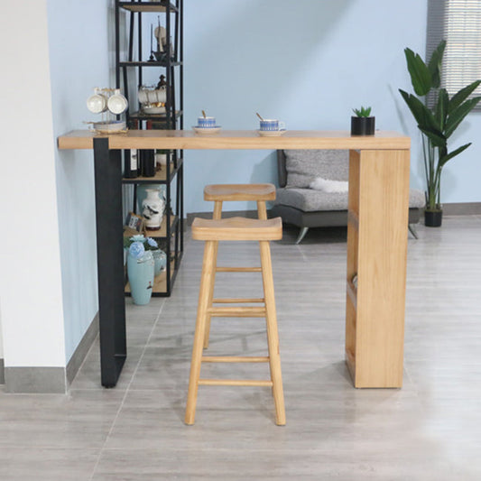 Set da tavolo da bar industriale 1/3 pezzi set da pranzo per pub in legno massiccio