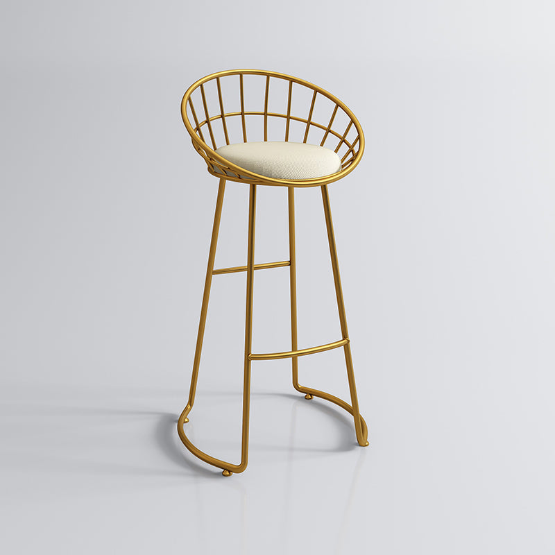 1/3/5/7 Pieces Bar Stool and Table Contemporary Bar Table Set Gold 30"H Stool (Single) Clearhalo 'Bar Furniture' 'furn' 'furn_home_bar_bar_sets' 'Furniture' 'Home Bars & Bar Sets' 'home_bar_bar_sets' 'Kitchen & Dining Furniture' 6436448