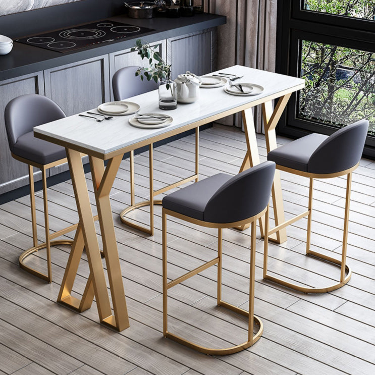 1/3/5/7 Pieces Bar Stool and Table Contemporary Bar Table Set Clearhalo 'Bar Furniture' 'furn' 'furn_home_bar_bar_sets' 'Furniture' 'Home Bars & Bar Sets' 'home_bar_bar_sets' 'Kitchen & Dining Furniture' 6436460