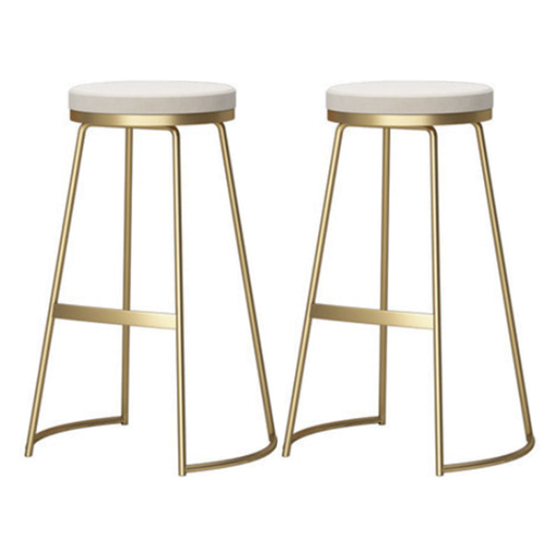 Glam Style Rectangle Bar Table Set 1/2/3/5/9 Pieces Solid Wood Counter Table White 30"H Stools (Set of 2) Clearhalo 'Bar Furniture' 'furn' 'furn_home_bar_bar_sets' 'Furniture' 'Home Bars & Bar Sets' 'home_bar_bar_sets' 'Kitchen & Dining Furniture' 6436469