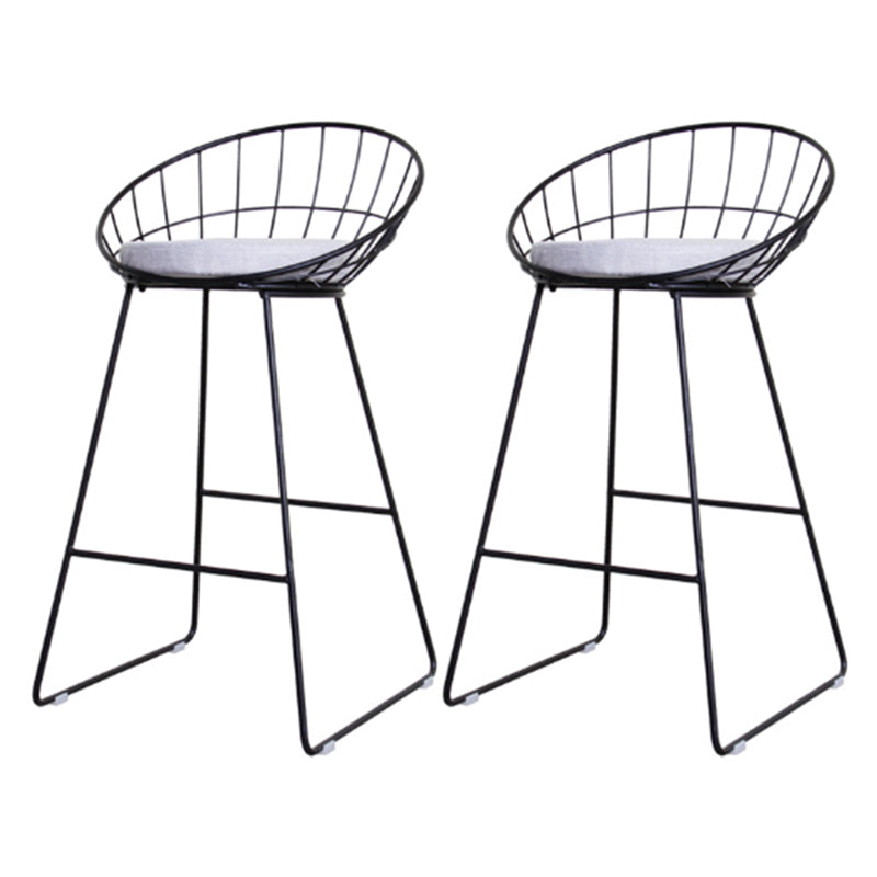 Glam Style Rectangle Bar Table Set 1/2/3/5/9 Pieces Solid Wood Counter Table Black 30"H Stools (Set of 2) Clearhalo 'Bar Furniture' 'furn' 'furn_home_bar_bar_sets' 'Furniture' 'Home Bars & Bar Sets' 'home_bar_bar_sets' 'Kitchen & Dining Furniture' 6436470