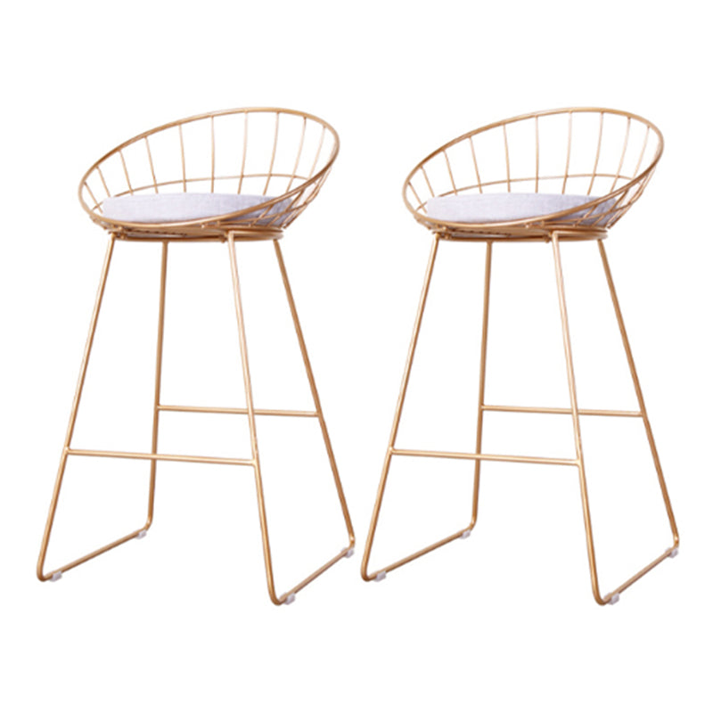 Glam Style Rectangle Bar Table Set 1/2/3/5/9 Pieces Solid Wood Counter Table Gold 30"H Stools (Set of 2) Clearhalo 'Bar Furniture' 'furn' 'furn_home_bar_bar_sets' 'Furniture' 'Home Bars & Bar Sets' 'home_bar_bar_sets' 'Kitchen & Dining Furniture' 6436472