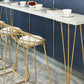 Glam Style Rectangle Bar Table Set 1/2/3/5/9 Pieces Solid Wood Counter Table Clearhalo 'Bar Furniture' 'furn' 'furn_home_bar_bar_sets' 'Furniture' 'Home Bars & Bar Sets' 'home_bar_bar_sets' 'Kitchen & Dining Furniture' 6436480