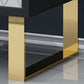 Enclosed Storage TV Media Stand Glam TV Stand Console for Living Room Clearhalo 'furn' 'furn_tv_stands_entertainment_centers' 'Furniture' 'Living Room Furniture' 'TV Stands & Entertainment Centers' 'TV Stands & Media Storage Furniture' 'tv_stands_entertainment_centers' 6439352