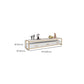 Glam TV Media Stand Console multimédia de rangement ouverte avec 3 tiroirs