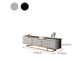 Glam Stone Stand Console Console multimediale di archiviazione chiusa con cassetti per soggiorno