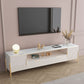 Glam Stone Stand Console Drawers Included Media Console with Legs 94.5"L x 16"W x 22"H Clearhalo 'furn' 'furn_tv_stands_entertainment_centers' 'Furniture' 'Living Room Furniture' 'TV Stands & Entertainment Centers' 'TV Stands & Media Storage Furniture' 'tv_stands_entertainment_centers' 6439458
