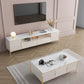 Glam Stone Stand Console Drawers Included Media Console with Legs Clearhalo 'furn' 'furn_tv_stands_entertainment_centers' 'Furniture' 'Living Room Furniture' 'TV Stands & Entertainment Centers' 'TV Stands & Media Storage Furniture' 'tv_stands_entertainment_centers' 6439468