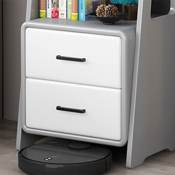 Contemporary Nightstand Open Storage Bedside Cabinet for Bedroom Clearhalo 'Bedroom Furniture' 'furn' 'furn_night_stand' 'Furniture' 'night_stand' 'Nightstands' 6439599