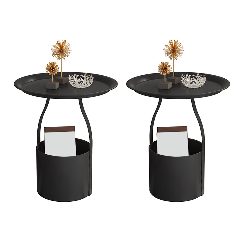 Comodino in metallo comodino glam accento comodino per camera da letto