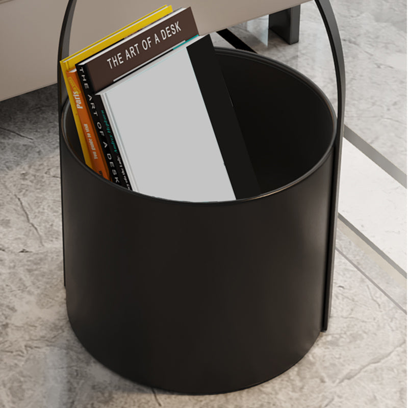 Comodino in metallo comodino glam accento comodino per camera da letto