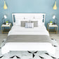 1 Shelf Industrial Nightstand Stone Open Storage Night Table 19.7" Tall Clearhalo 'Bedroom Furniture' 'furn' 'furn_night_stand' 'Furniture' 'night_stand' 'Nightstands' 6439658