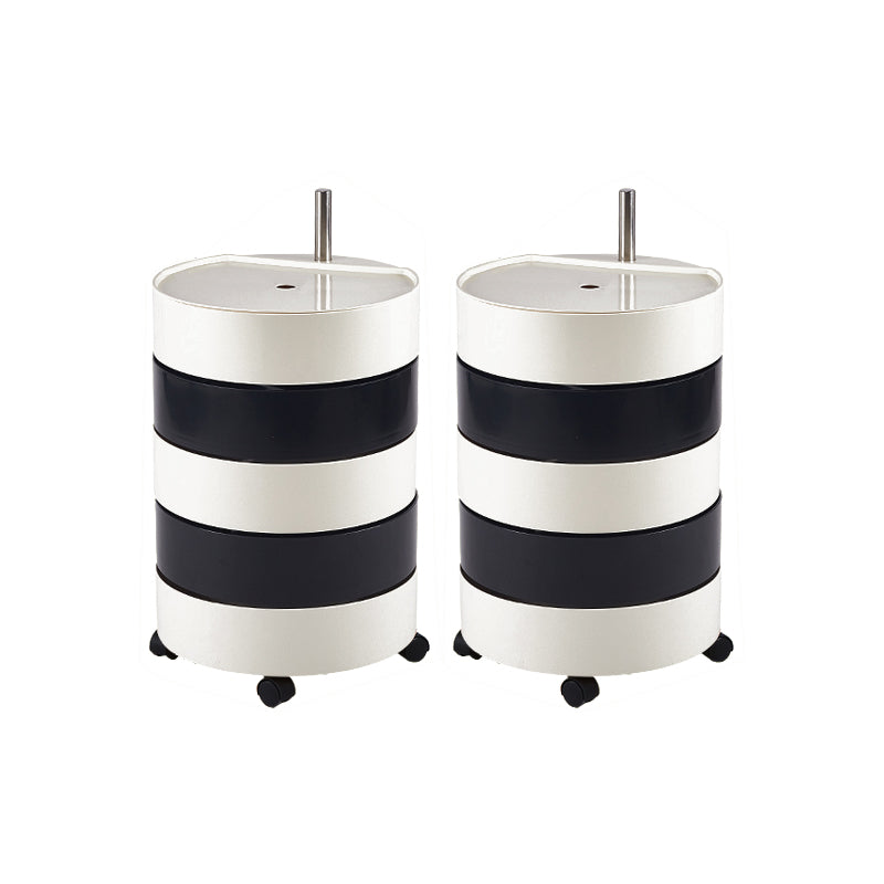 Nachttisch mit runder Betten moderner Akzenttisch Nachttisch für Schlafzimmer