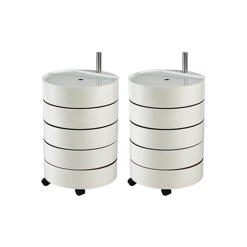 Nachttisch mit runder Betten moderner Akzenttisch Nachttisch für Schlafzimmer