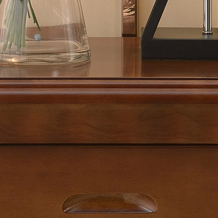 Cabinete contemporáneo de la mesita de noche de madera sólida con cajones