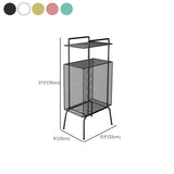 Accento in metallo Accendi per il comodino Armadio da comodino per camera da letto