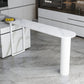 1/5-teiliges Barhocker- und Tischset. Industrielles ovales Bartisch-Set