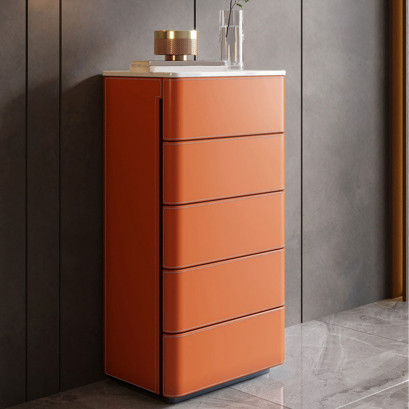 Stone Storage Chest Dresser Modern Storage Chest with 2/3/4/5 Drawers Clearhalo 'Bedroom Furniture' 'Dressers & Chests' 'dressers_chests' 'furn' 'furn_dressers_chests' 'Furniture' 6440049