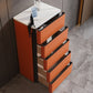 Stone Storage Chest Dresser Modern Storage Chest with 2/3/4/5 Drawers Clearhalo 'Bedroom Furniture' 'Dressers & Chests' 'dressers_chests' 'furn' 'furn_dressers_chests' 'Furniture' 6440051
