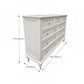 Glam Solid Wood Chest Home Storage Chest in White with Drawers Clearhalo 'Bedroom Furniture' 'Dressers & Chests' 'dressers_chests' 'furn' 'furn_dressers_chests' 'Furniture' 6440086