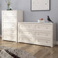 Glam Solid Wood Storage Chest Home Chest in White with Drawers