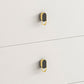 Stone Contemporary Storage Chest Bedroom Chest with Black Legs Clearhalo 'Bedroom Furniture' 'Dressers & Chests' 'dressers_chests' 'furn' 'furn_dressers_chests' 'Furniture' 6440158