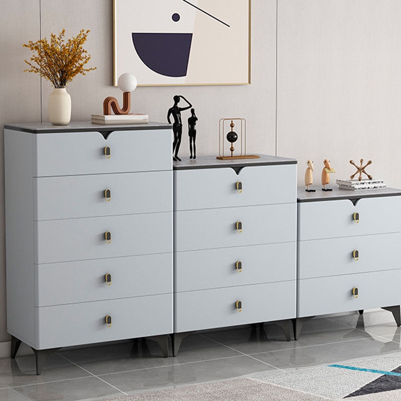 Stone Contemporary Storage Chest Bedroom Chest with Black Legs Clearhalo 'Bedroom Furniture' 'Dressers & Chests' 'dressers_chests' 'furn' 'furn_dressers_chests' 'Furniture' 6440161