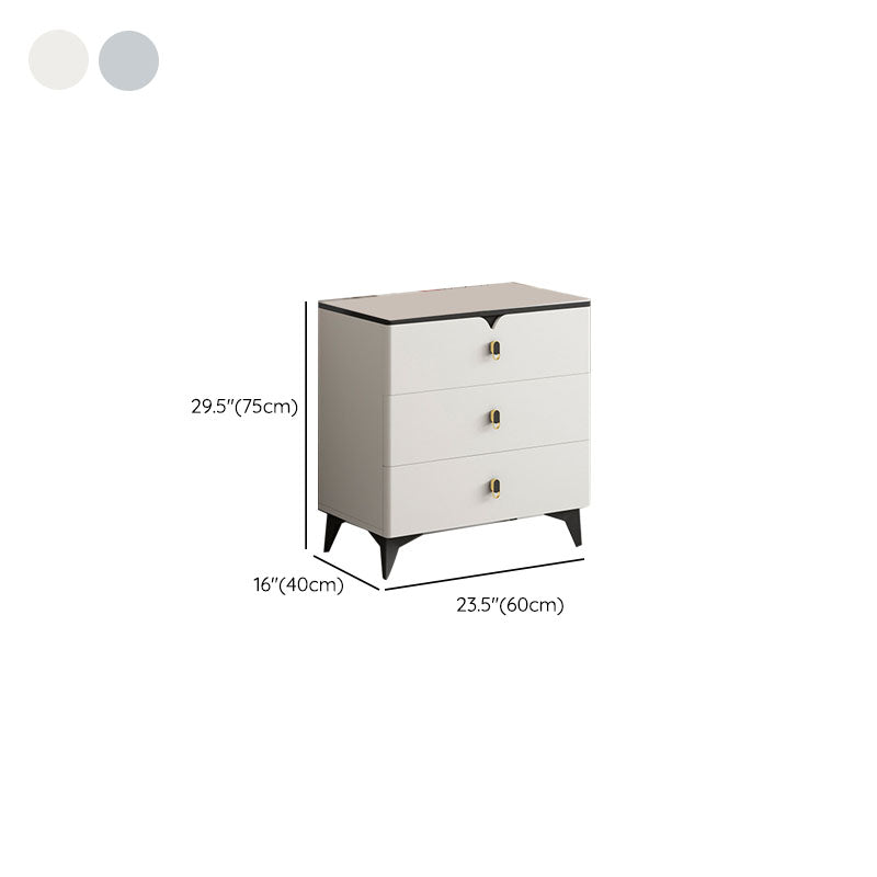 Stone Contemporary Storage Chest Bedroom Chest with Black Legs Clearhalo 'Bedroom Furniture' 'Dressers & Chests' 'dressers_chests' 'furn' 'furn_dressers_chests' 'Furniture' 6440163