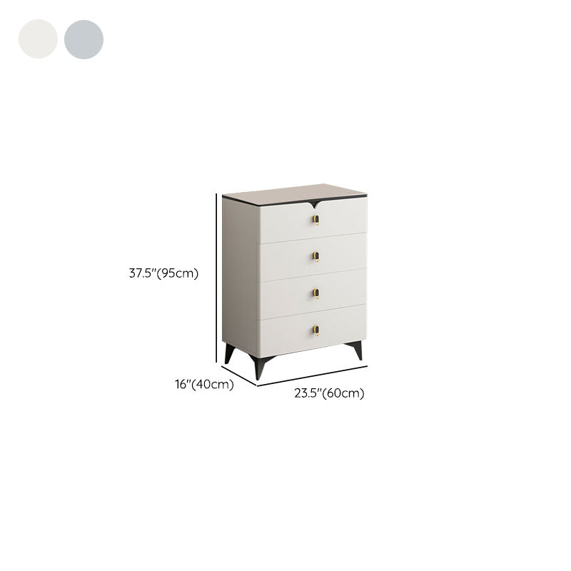 Stone Contemporary Storage Chest Bedroom Chest with Black Legs Clearhalo 'Bedroom Furniture' 'Dressers & Chests' 'dressers_chests' 'furn' 'furn_dressers_chests' 'Furniture' 6440164