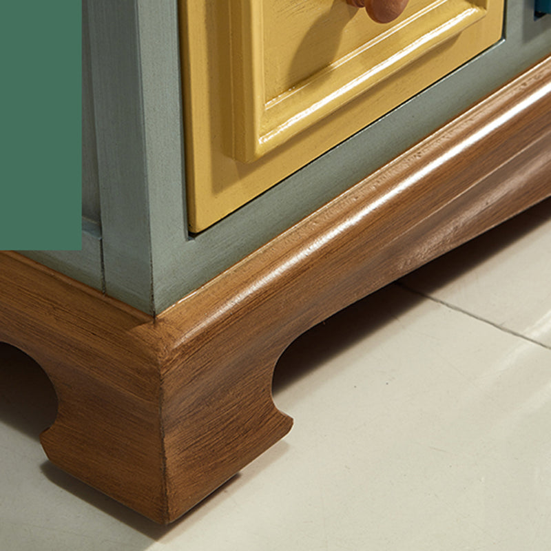 Cassettiera portaoggetti costiera Cassettiera in legno massello con 7/10/12 cassetti