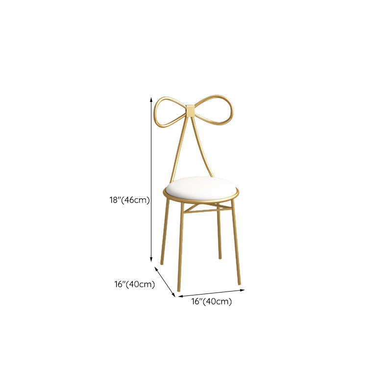 Weißgold -Make -up -Theke mit Schubladen Glama -Waschtisch, 15,74 "breit