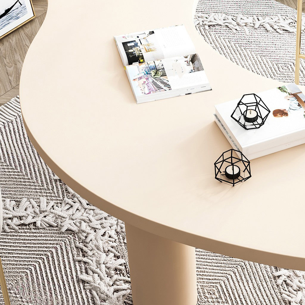 Home eigentijdse schrijfbureau massief hout bureau met benen