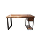Industrial Wood Computer Desk Rectangular Office Desk with Drawer 43"L x 20"W x 30"H Clearhalo 'furn' 'furn_office_desk' 'Furniture' 'Office Desks' 'Office Furniture' 'office_desk' 6446539